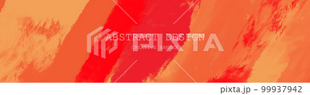 Abstract Red Orange paint Background. Vector illustration design 99937942