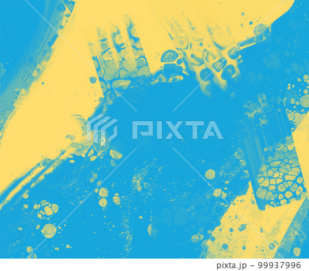 Abstract Blue Yellow paint Background. Vector illustration design 99937996