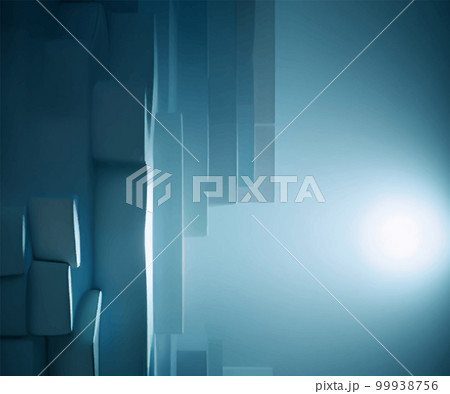 Abstract background modern futuristic graphic. Blue light background. Abstract background modern futuristic graphic. Blue light background. 99938756