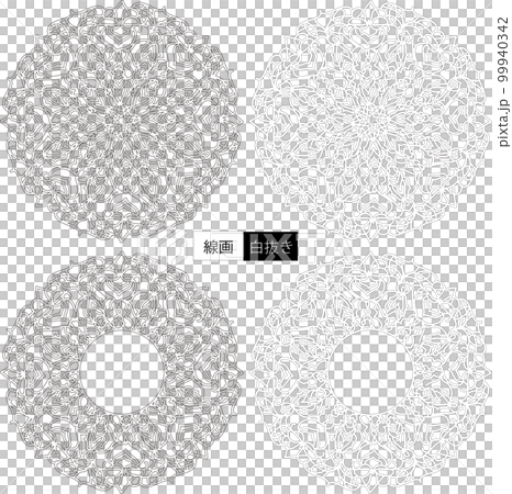 Flower decoration pattern Flower decoration pattern 99940342