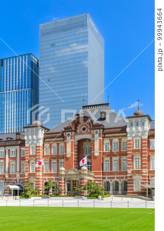 東京駅_丸の内駅舎の絶景風景 99943664