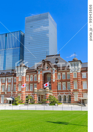 東京駅_丸の内駅舎の絶景風景 東京駅_丸の内駅舎の絶景風景 99943666