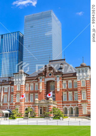 東京駅_丸の内駅舎の絶景風景 99943670