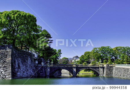 皇居 二重橋 (正門石橋) 皇居 二重橋 (正門石橋) 99944358