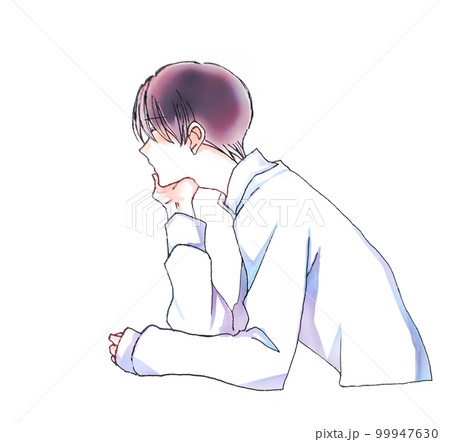 怪訝な男性 99947630
