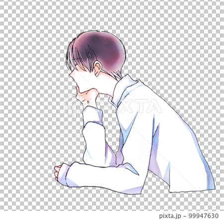 怪訝な男性 99947630