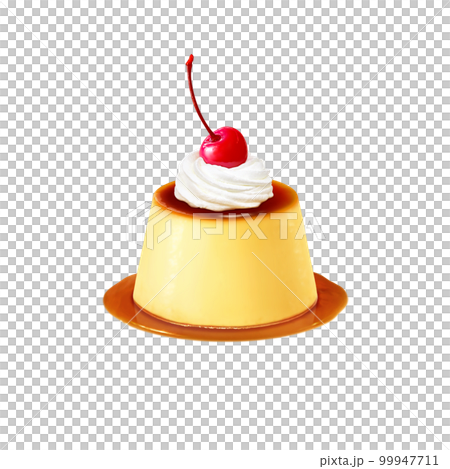 プリン イラスト リアル プリン イラスト リアル 99947711
