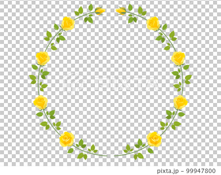 Yellow rose frame Yellow rose frame 99947800
