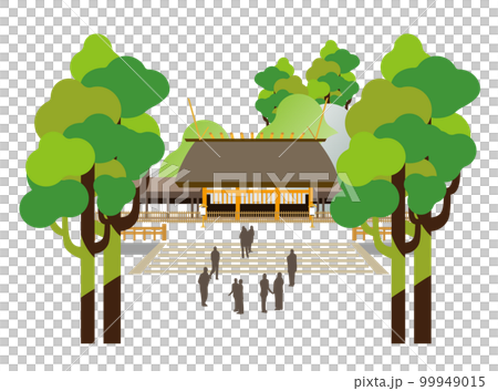 Atsuta Jingu Shrine (walking through Atsuta no Mori on a refreshing morning) Atsuta Jingu Shrine (walking through Atsuta no Mori on a refreshing morning) 99949015