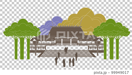Atsuta Jingu Shrine (walking through Atsuta no Mori on a refreshing morning) Atsuta Jingu Shrine (walking through Atsuta no Mori on a refreshing morning) 99949017