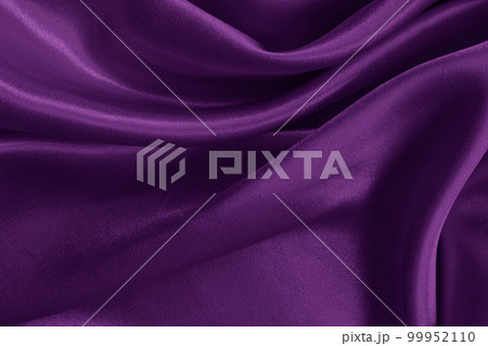 Purple fabric cloth texture for background and design art work, beautiful crumpled pattern of silk or linen. 99952110