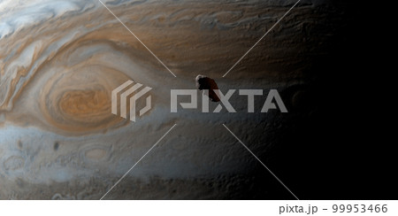 Oumuamua, interstellar object, orbiting around Jupiter planet 99953466