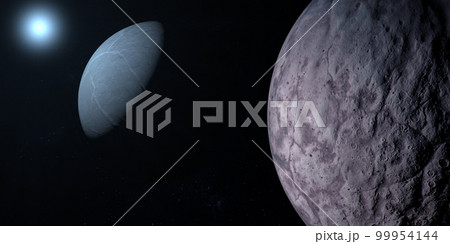 225088 Gonggong nykštukinė planeta su Eride225088 Gonggong nykštukinė planeta su Eride  