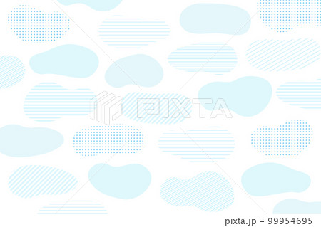 青い抽象的な模様 99954695