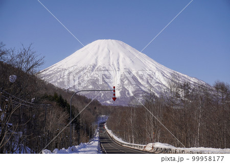 羊蹄山(喜茂別町相川ビューポイントパーキング 羊蹄山(喜茂別町相川ビューポイントパーキング 99958177