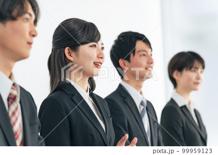 グループ面接イメージ 就活生 就職活動 グループ面接イメージ 就活生 就職活動 99959123