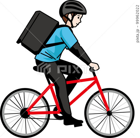 デリバリー配達員の男性 99962022