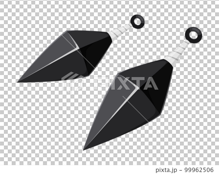 Illustration of kunai_2 pieces 99962506