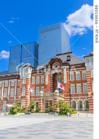 東京駅_丸の内駅舎の絶景風景 東京駅_丸の内駅舎の絶景風景 99965086
