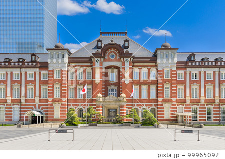 東京駅_丸の内駅舎の絶景風景 99965092