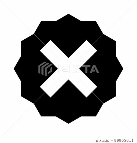 Wrong marks, Cross marks, Rejected, Disapproved, No, False, Not Ok, Wrong Choices, Task Completion, Voting. - vector mark symbols. White outline design. Isolated icon. Wrong marks, Cross marks, Rejected, Disapproved, No, False, Not Ok, Wrong Choices, Task Completion, Voting. - vector mark symbols. White outline design. Isolated icon. 99965611