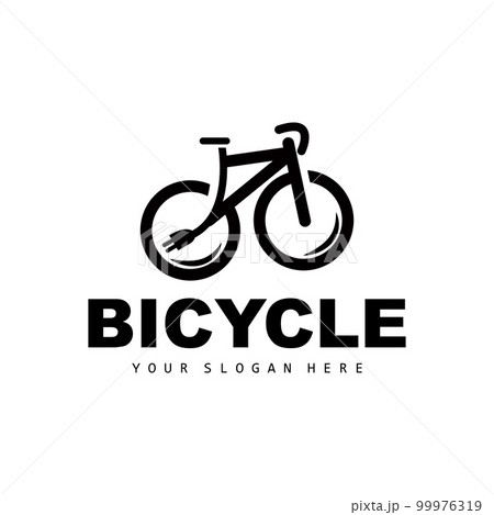 Electric Bicycle Logo, Vehicle Design, Sport Bike Vector, Bike Template Icon Illustration 99976319