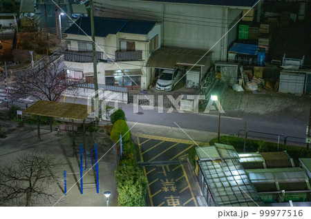 夜道　素材　イメージ 99977516