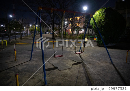 夜の公園 99977521