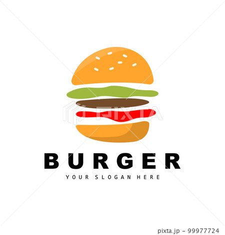 Burger logo hi-res stock photography and images - Alamy