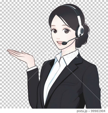 女性のイラスト素材 99981904
