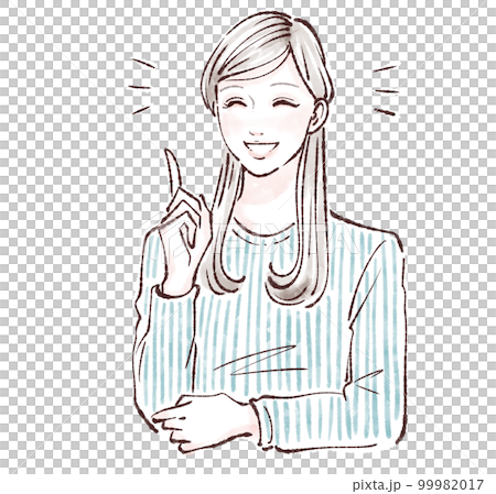 女性插畫素材 女性插畫素材 99982017