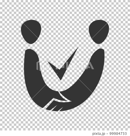 Deal people logo template Icon Illustration Brand Identity.Isolated and flat illustration. Vector graphic Deal people logo template Icon Illustration Brand Identity.Isolated and flat illustration. Vector graphic 99984733