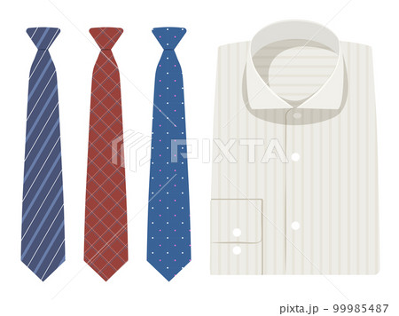 ワイシャツとネクタイのセット ワイシャツとネクタイのセット 99985487