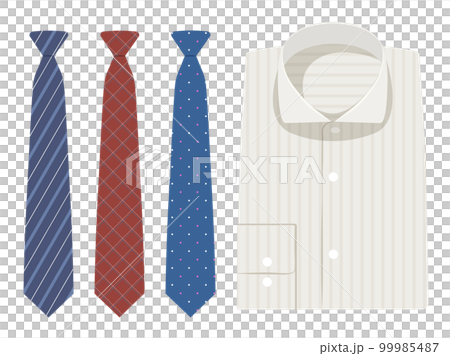 ワイシャツとネクタイのセット ワイシャツとネクタイのセット 99985487