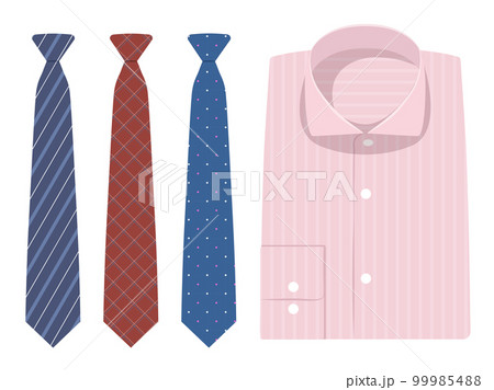 ワイシャツとネクタイのセット ワイシャツとネクタイのセット 99985488