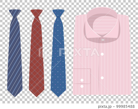 ワイシャツとネクタイのセット ワイシャツとネクタイのセット 99985488