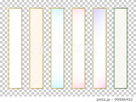 Japanese paper pattern haiku strip material Japanese paper pattern haiku strip material 99986482