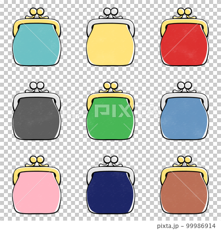 錢包錢包的例證 99986914