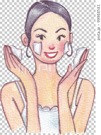 Skin care watercolor png element Skin care watercolor png element 99988581