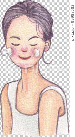 Skin care watercolor png element 99988582