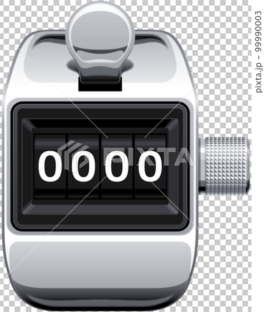 A hand-held counter used for traffic surveys, etc. 99990003