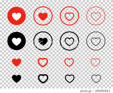 心形標記變化集 心形標記變化集 99990881