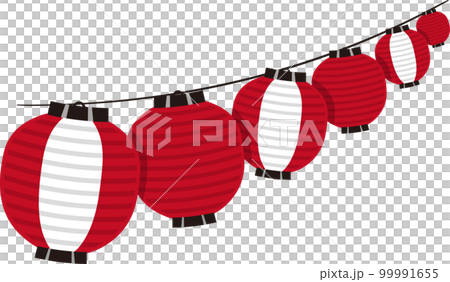 ちょうちん　赤　単品 99991655