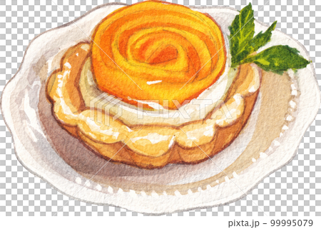 Mango watercolor png element 99995079
