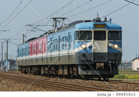 北陸本線 美川ー加賀笠間 JR西日本 415系800番台 C06編成(金沢) 北陸本線 美川ー加賀笠間 JR西日本 415系800番台 C06編成(金沢) 99995913