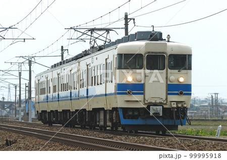 北陸本線　美川ー加賀笠間　JR西日本　413系　B03編成（金沢） 99995918