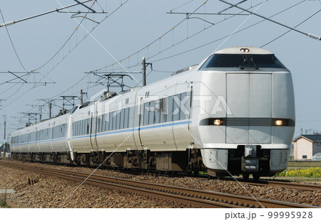 北陸本線　美川ー加賀笠間　JR西日本　683系　T31+T01編成（金沢）　サンダーバード 99995928