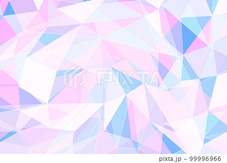 バナーセット_三角形モバナーセット_三角形モザイク_パステルカラーザイク_パステルカラー 99996966