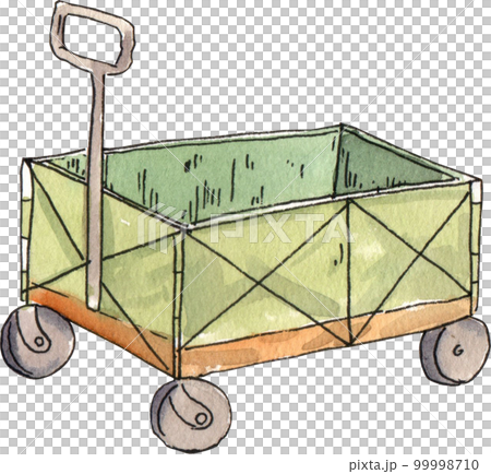 Road trip camping watercolor png element 99998710