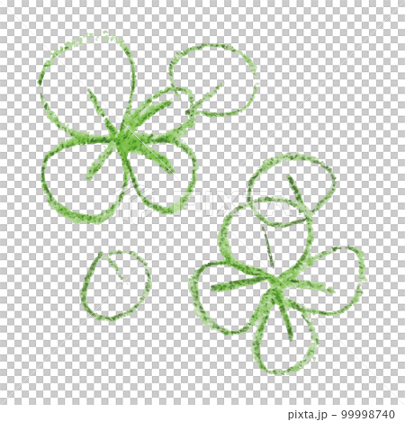 Clover vector illustration material Clover vector illustration material 99998740